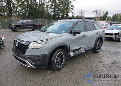 2024 Nissan Pathfinder Rock Creek 4Wd from USA, damaged, VIN 5N1DR3BD6RC277106